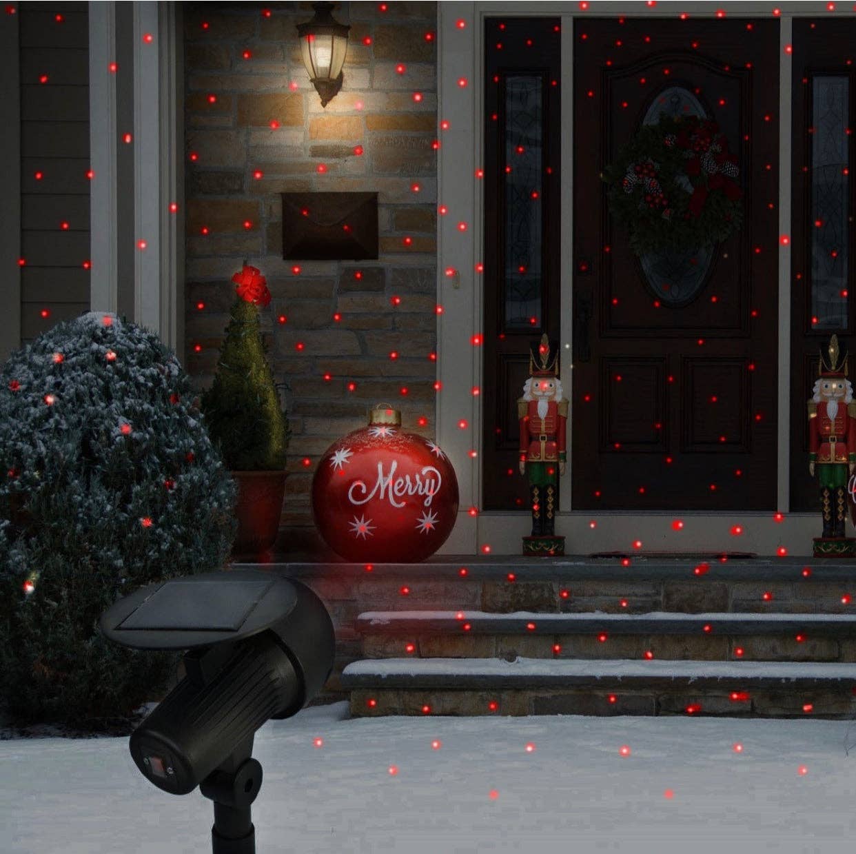 OutdoorSolarOutlet - Wholesale Outdoor/Lawn Light - SmartYard Solar SpotLights Outdoor, Waterproof Solar Powered Landscape  2-in-1 Wall Light Auto On/Off , Pack of 49