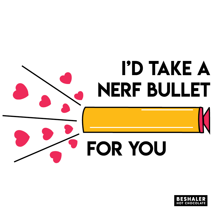 Beshaler Hot Chocolate – wholesale Coffee mug – Nerf Bullet Mug1