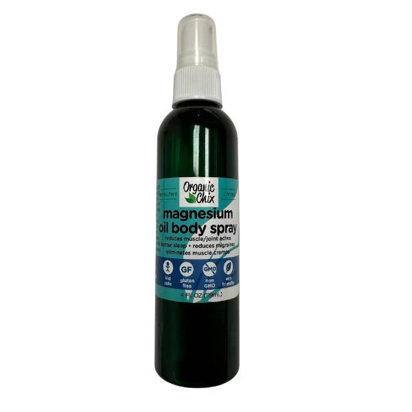 Magnesium Oil Body Spray for wholesale by Organic Chix