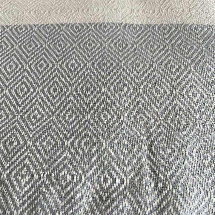 Wildash London - Wholesale Throw Blanket - Alicia King Size Bed Throw XL | Soft Grey3