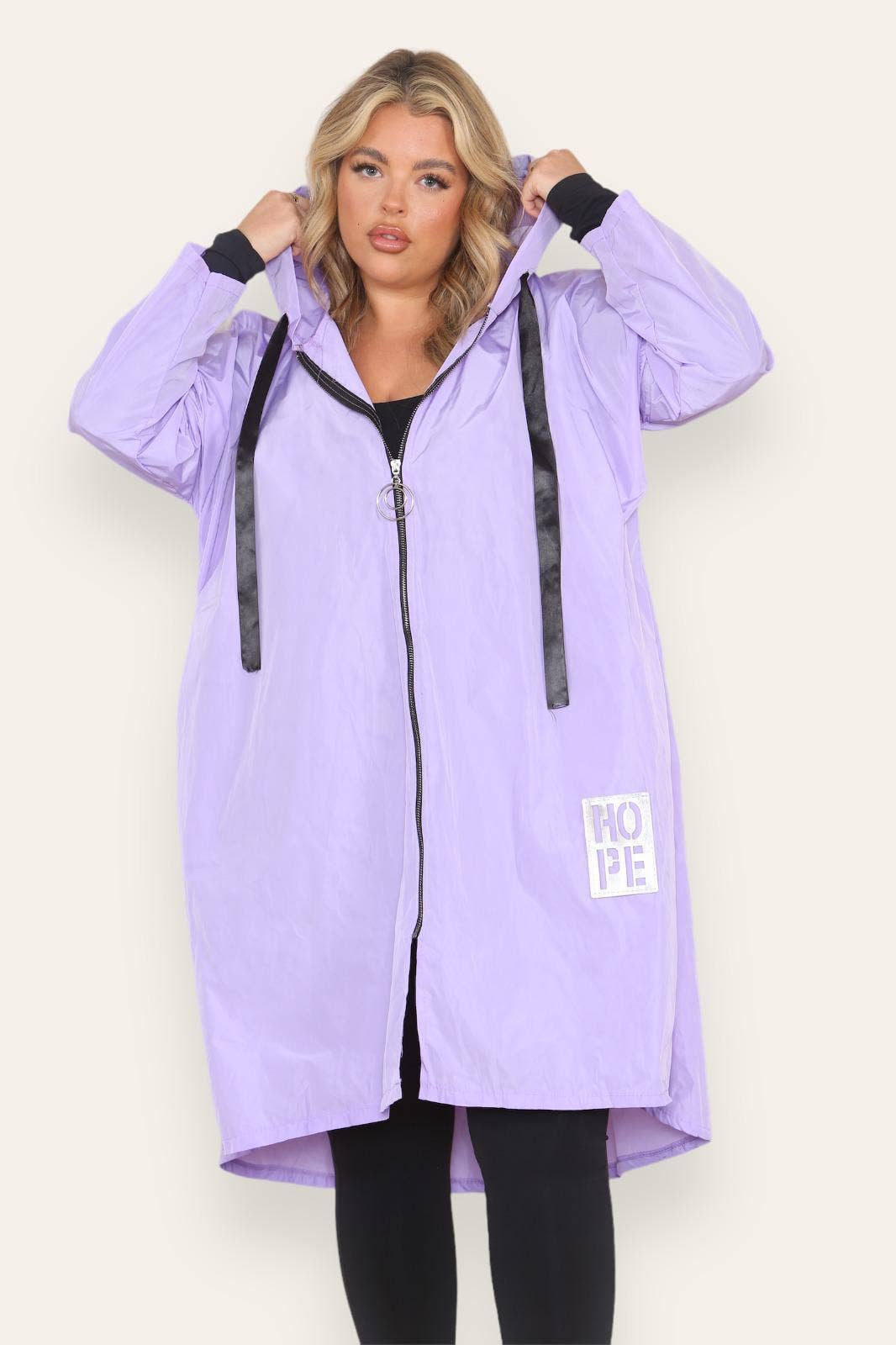 Miss Bold - Wholesale Raincoat - Women's - Oversized Hooded Rain Mac21