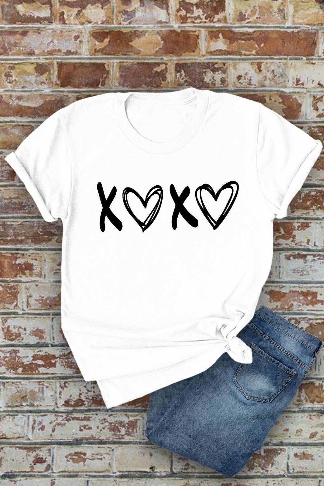 Top Avenue - Wholesale T-shirt met print - Dames - UNISEKS T-shirt met ronde hals en1