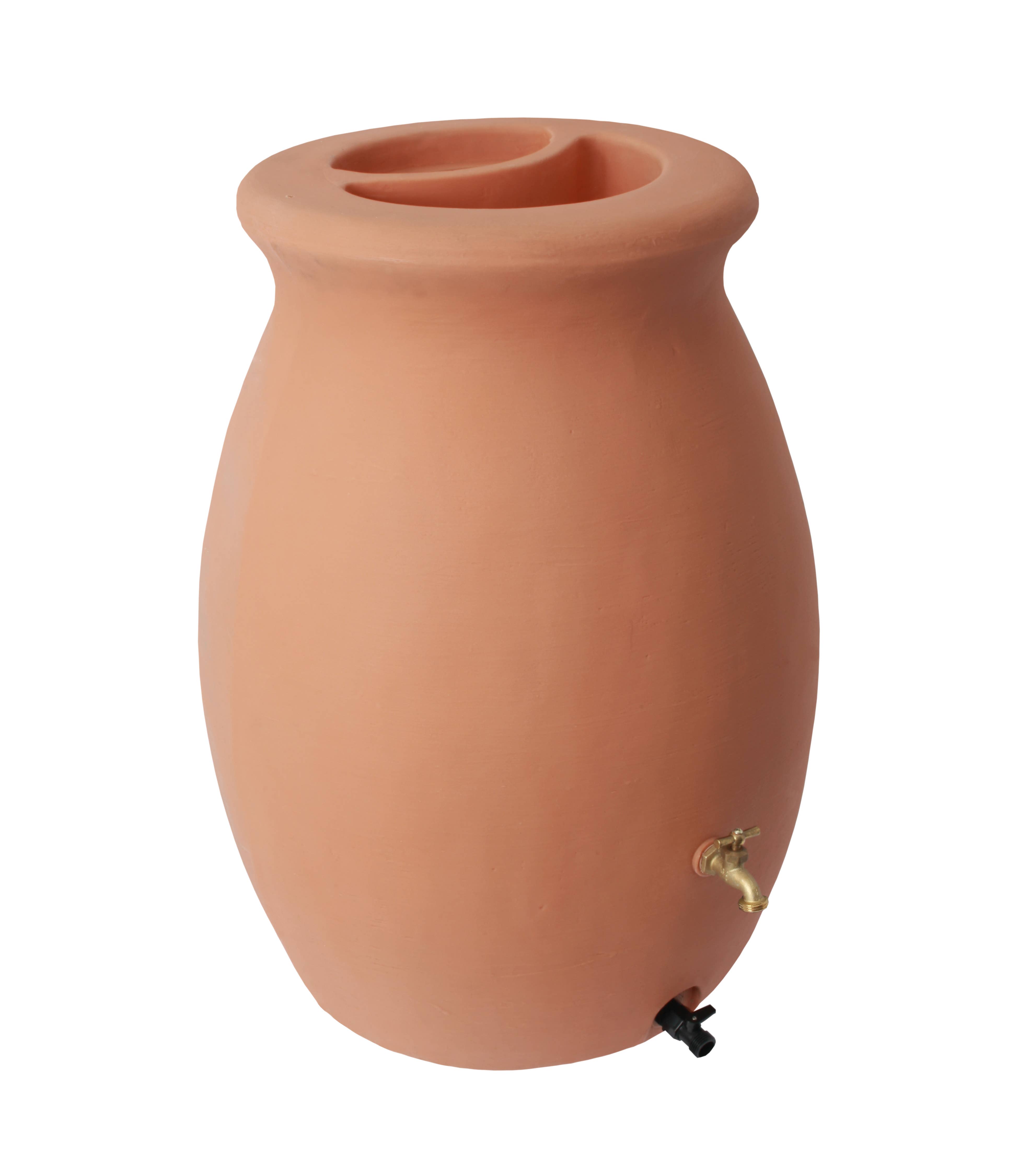 Algreen - Wholesale Outdoor Ornament/Decor - Castilla 50 Gallon Flat Back Rain Barrel31