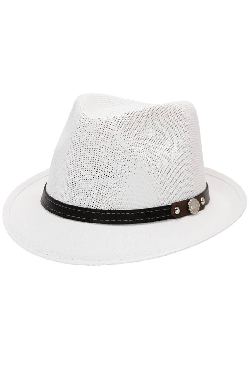 Cap Zone - Wholesale Fedora - Women's - Elite Crafted Natural Straw Rodeo Sombrero Fedora0