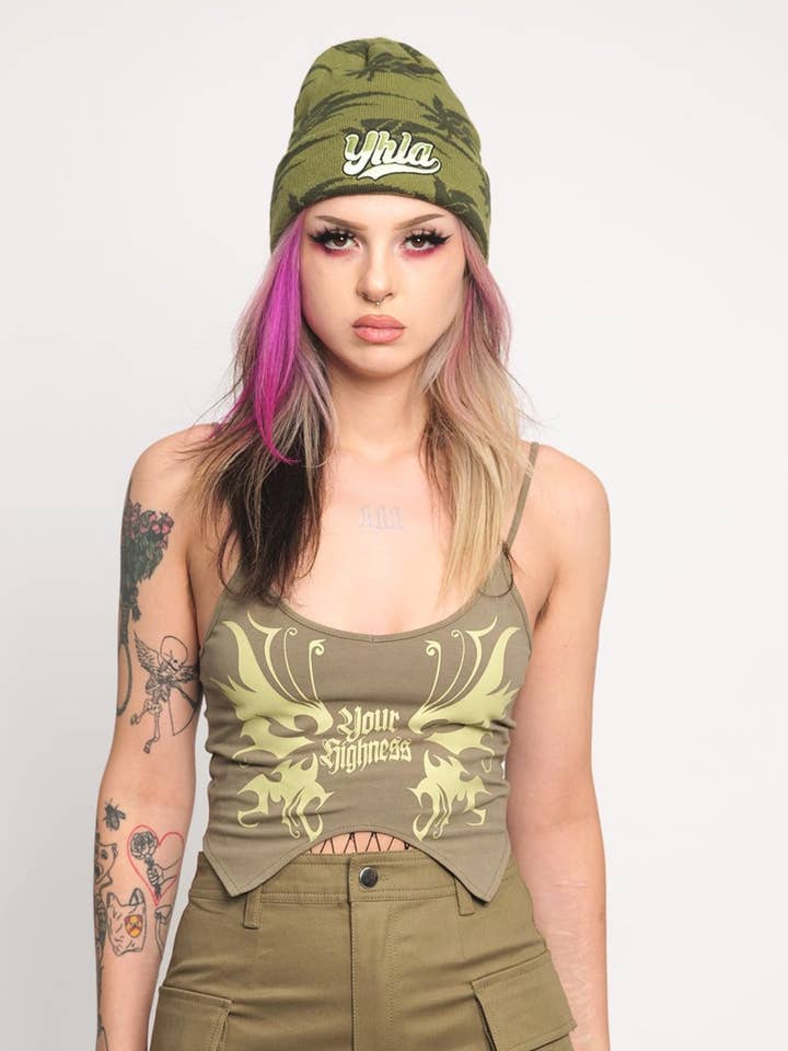 Fairy Wings Tank Grön för wholesale av Your Highness