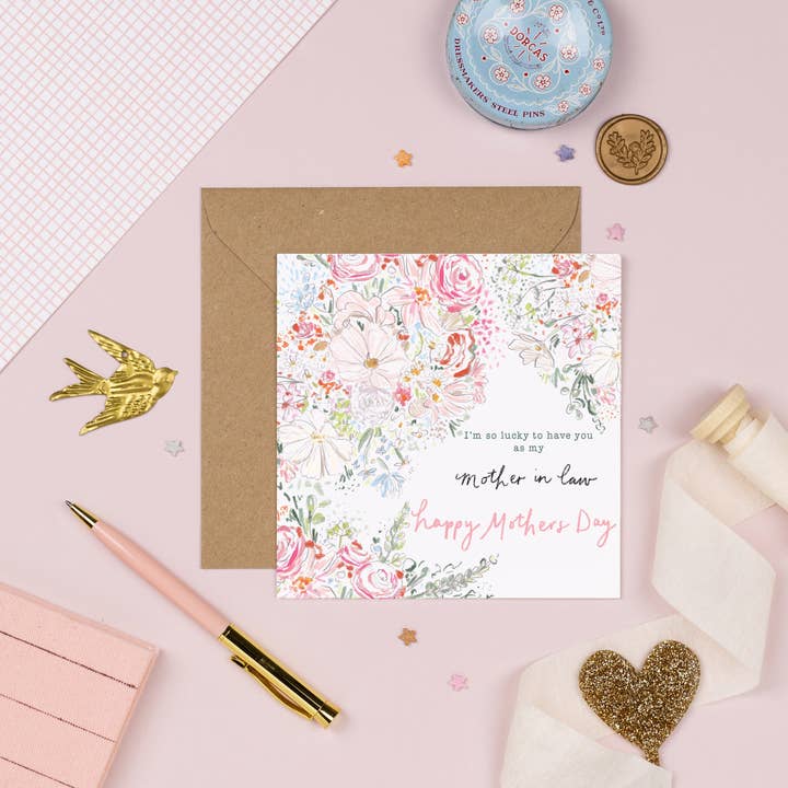 If mothers-in-law were flowers, I'd pick you! for wholesale by Pickled Pom Pom