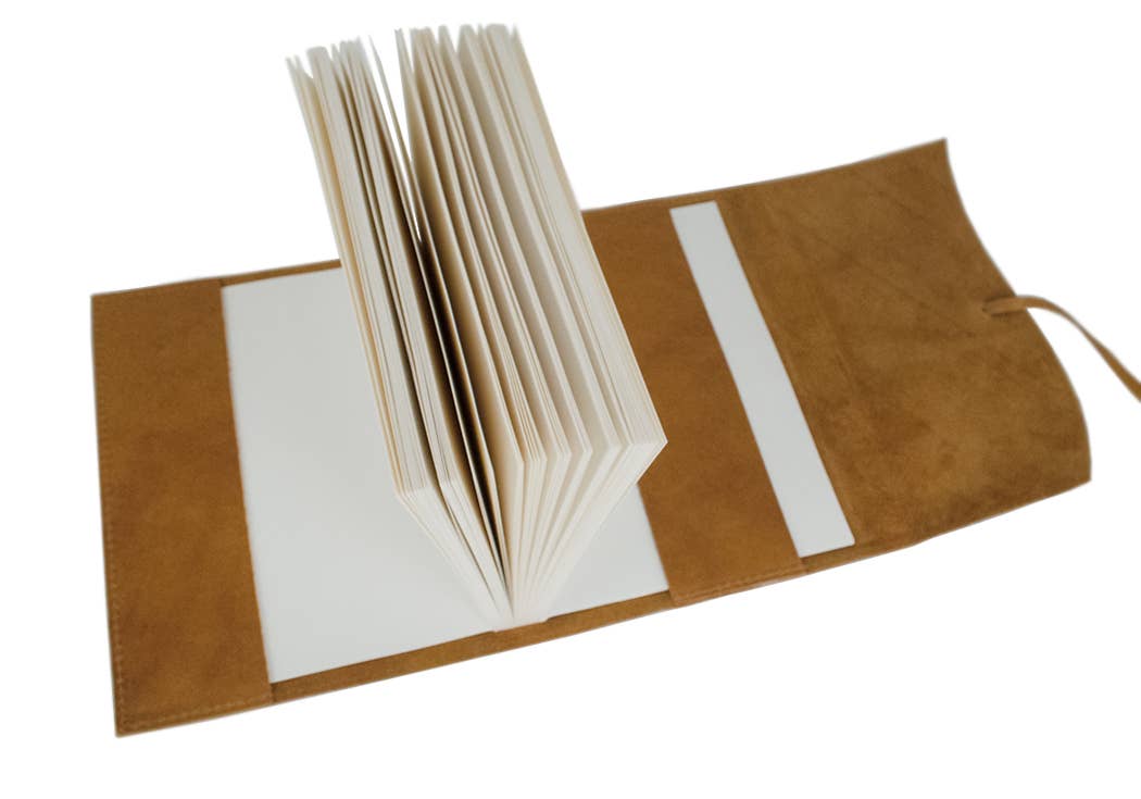 Creatico – Großhandel Tagebuch – Leatherkind Capri Notizbuch, A4, nachfüllbar, Geschenkset mit Stift6