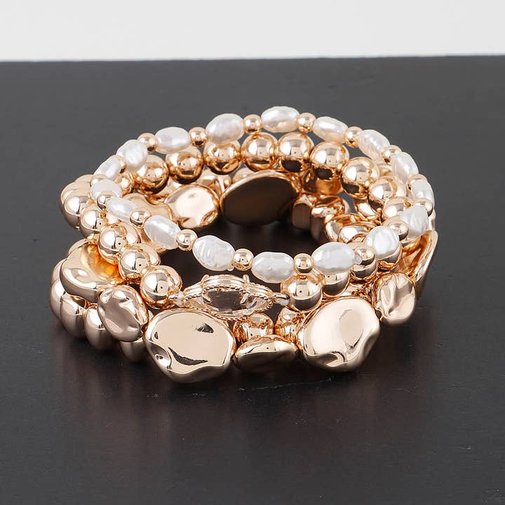 3AM BY H&D ACCESSORIES - Wholesale Jewelry Set - Shimmering Elegance Bracelet Set2