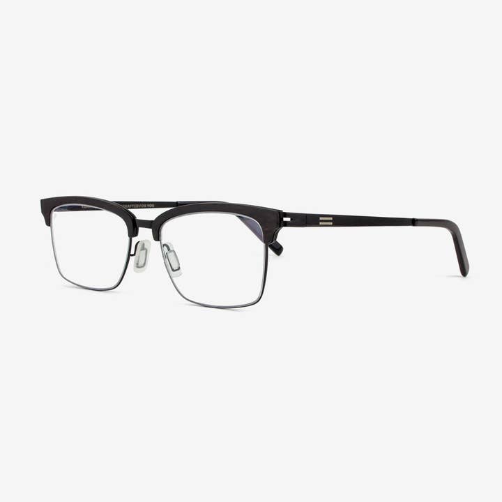 Tommy Owens - Wholesale Eyeglasses - Unisex - Stuart - Wood & Metal Eyeglasses6