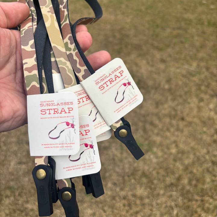 Golden Leather Co. - Wholesale Sunglasses/Eyeglasses Strap - Men's - Camo Sunglasses Strap3