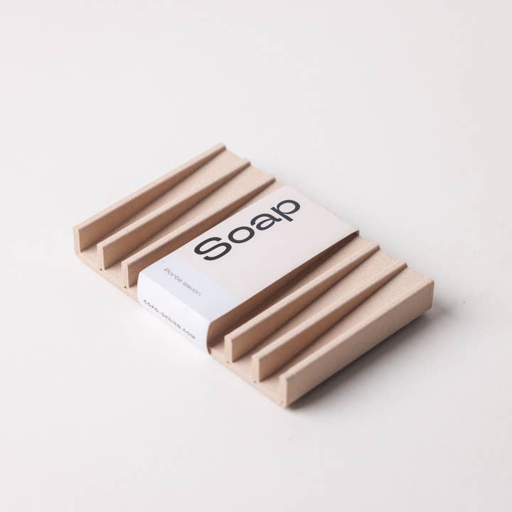 Copo Design - Wholesale Bath Soap Dish - Natural Soap Dish - Wood Based - Plastic free - Line