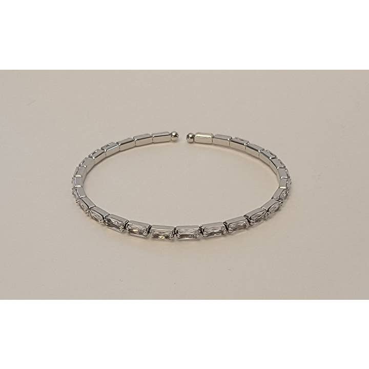 BETTYOH INC – wholesale Bangle bracelet – Rectangular Cubic Stackable Bracelet4