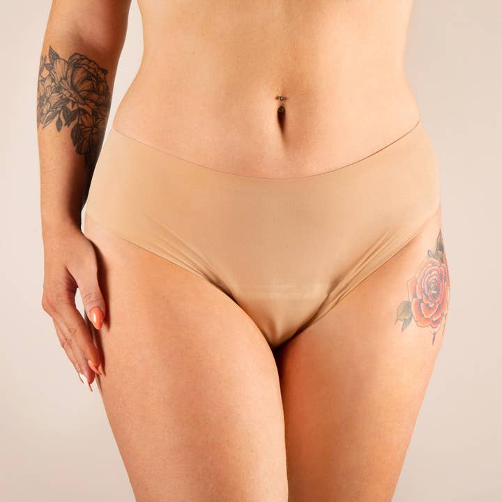 Mademoiselle Culotte - Wholesale Period Underwear - Women's - Nina Seamless Menstrual Panty (High Waist)
