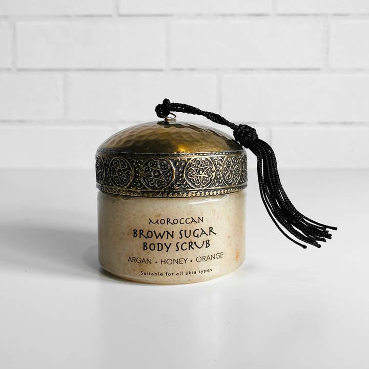 Verve Culture - Wholesale Body Scrub/Exfoliant - Moroccan Brown Sugar Body Scrub - 100g