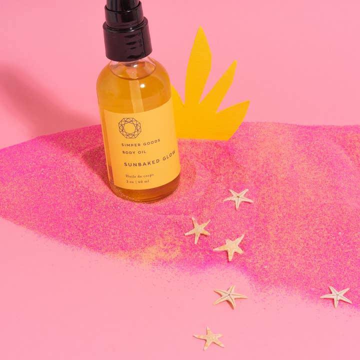 Simper Goods - Wholesale Bath/Body Oil - Sunbaked Glow Body Oil1