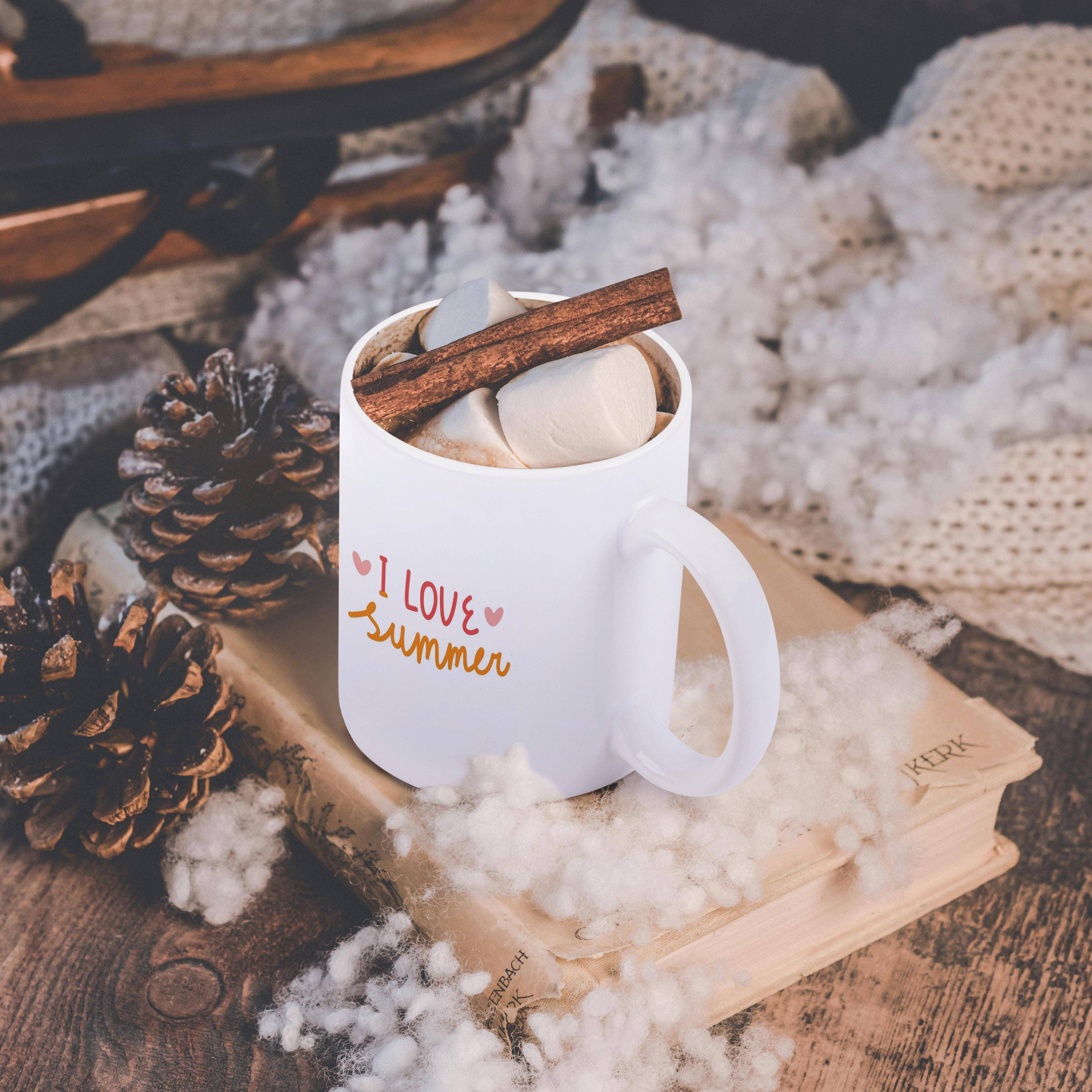 3dRose - Wholesale Coffee Mug - 3dRose, I Love Summer, Mug11