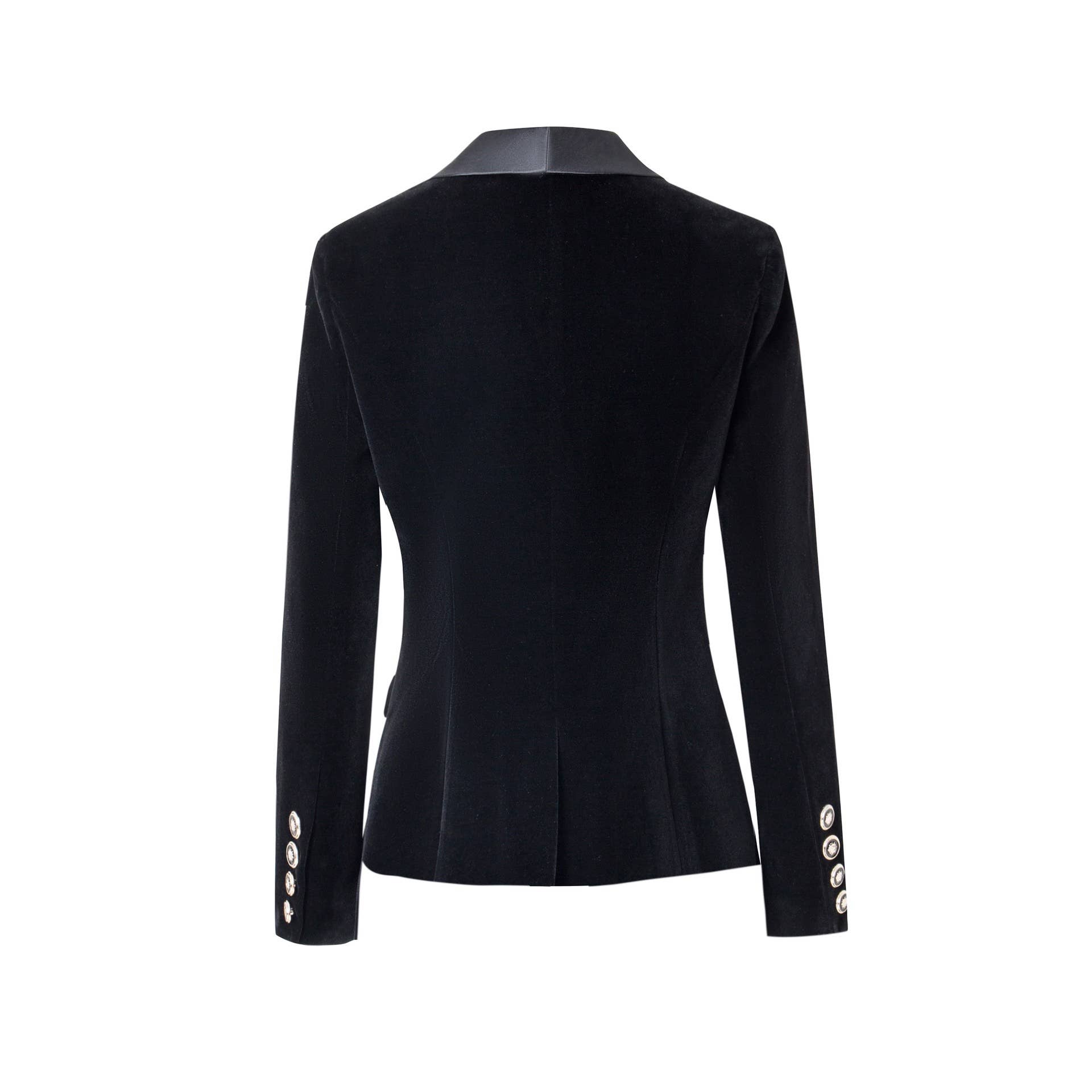 Productseeker – Engroshandel Blazer - Dame – BL032 Elegant Velvet Slim Fit blazer til kvinder1