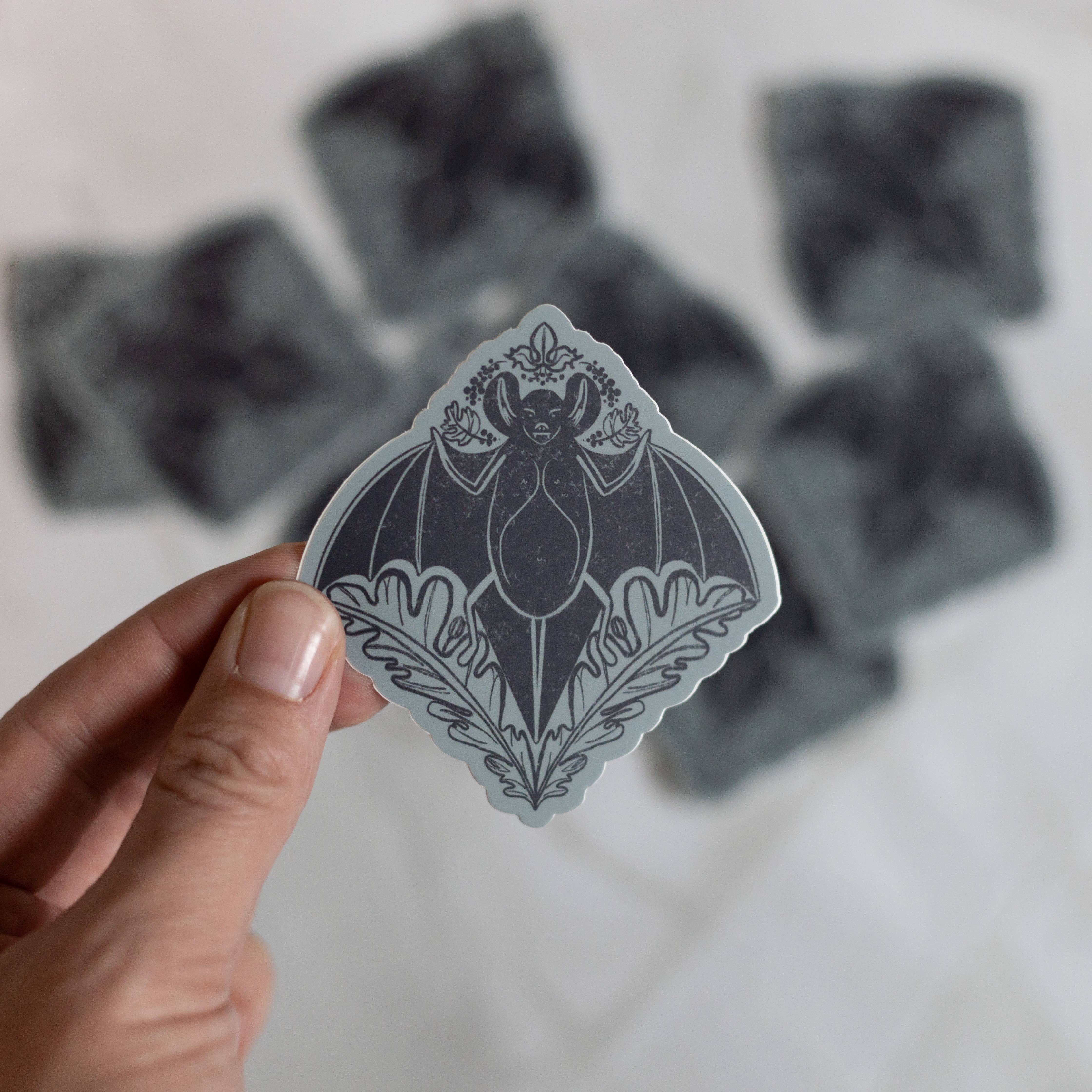 Omie Oh My! - Wholesale Sticker - Paris Mausoleum Bat Vinyl Sticker2