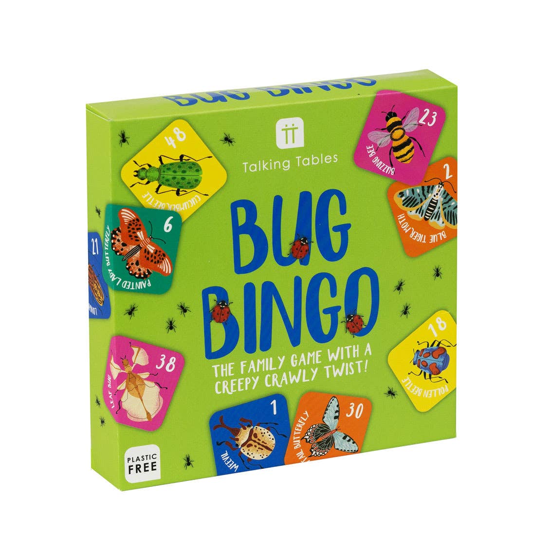Talking Tables USA - Wholesale Board Game - Bug Bingo Kids Game | Everyday Games |