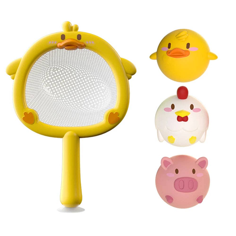 RocketBaby - Wholesale Toy Set - Kids - Set of luminous pieces for bathroom toys net and animals6