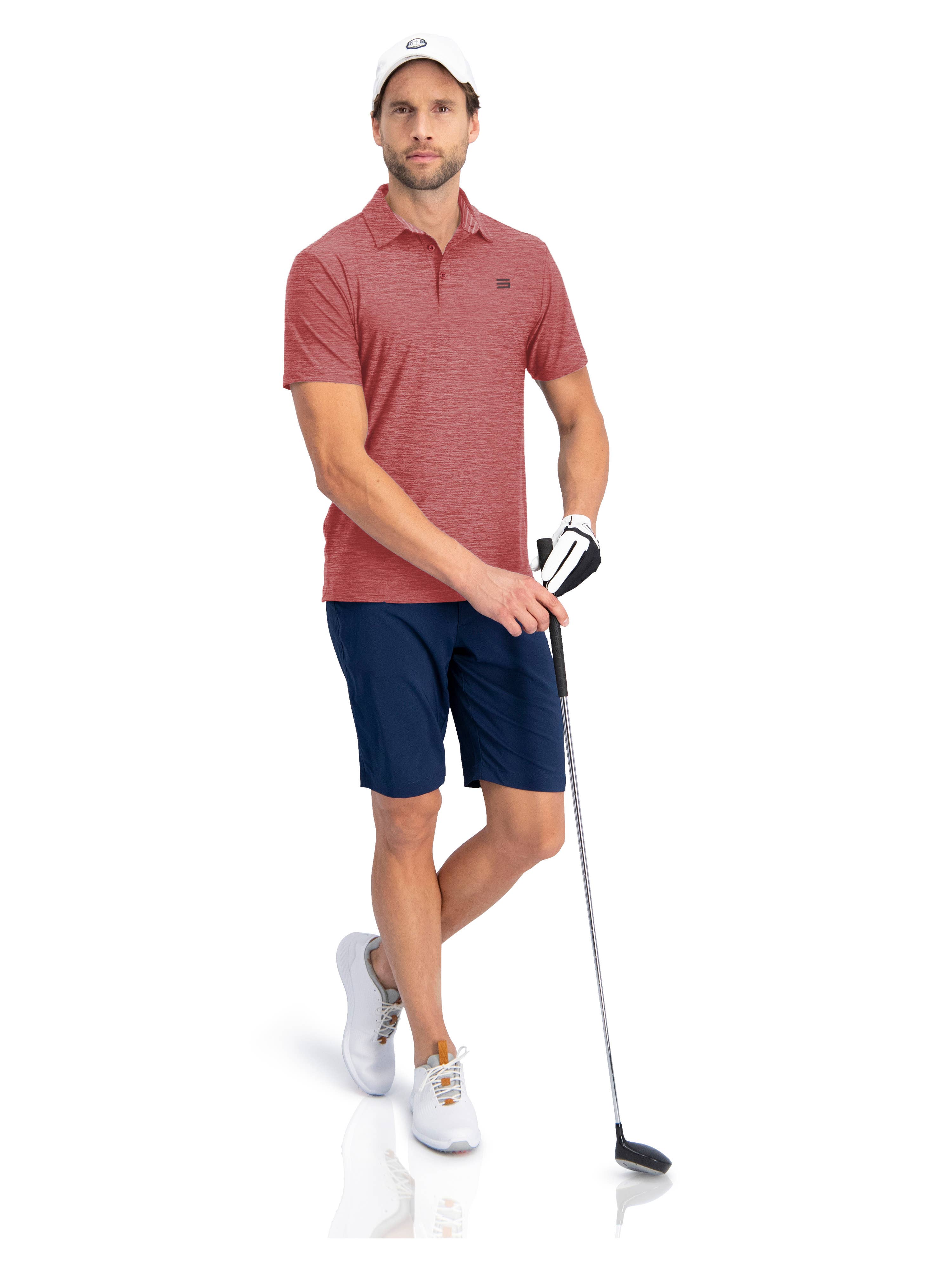 Three Sixty Six - Wholesale Polo - Heren - Sneldrogende golfshirts voor heren, korte mouwen, sportpolo35