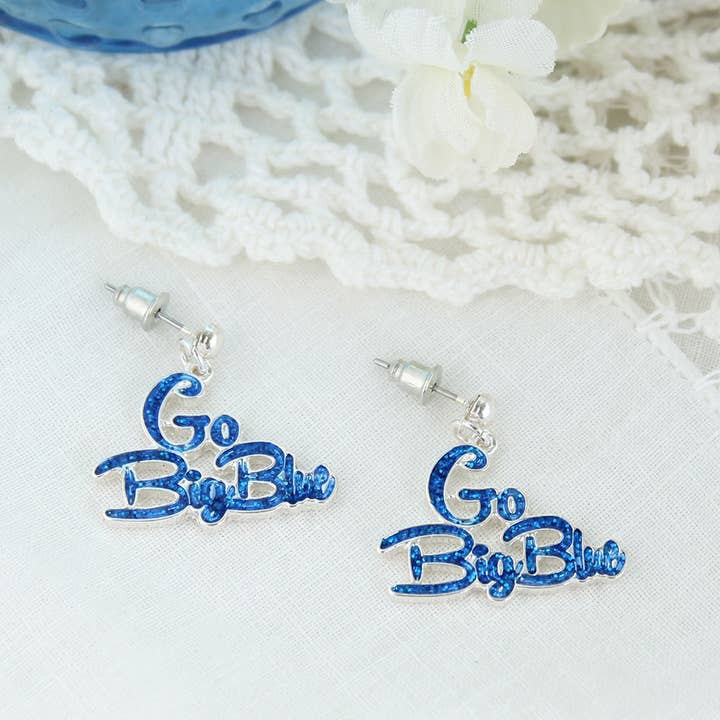 Kentucky Slogan Earrings for wholesale by Seasons Jewelry