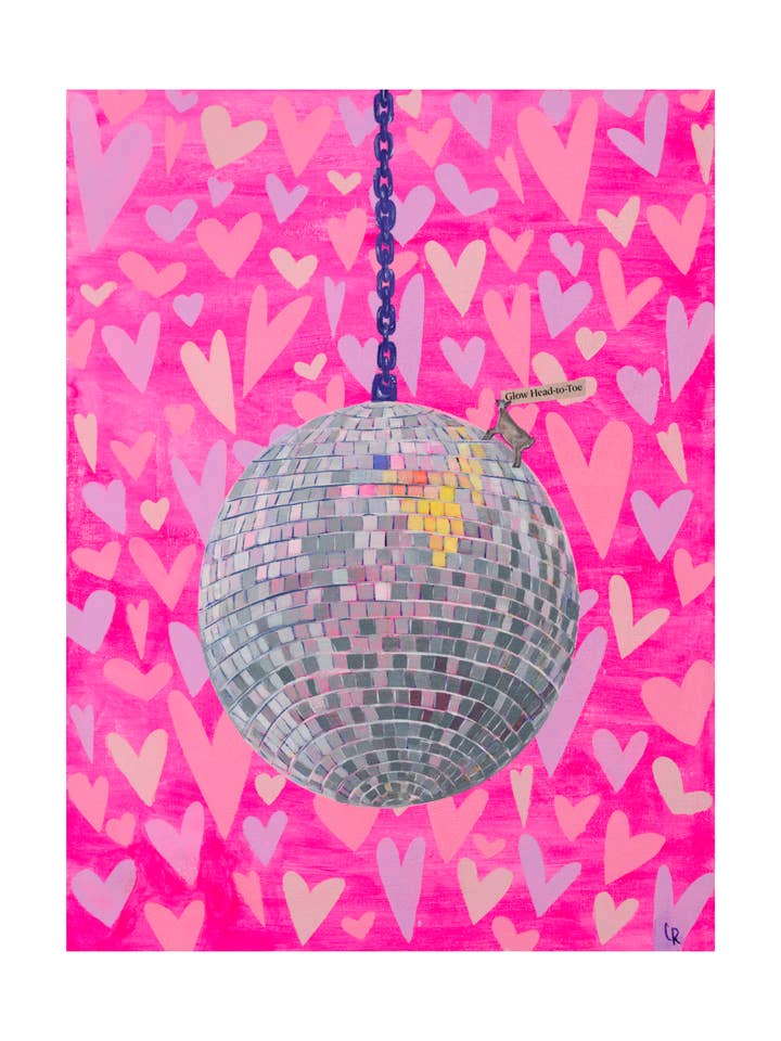 Estampado «Glow Head To Toe» para venta al por mayor de Caroline Reece Designs