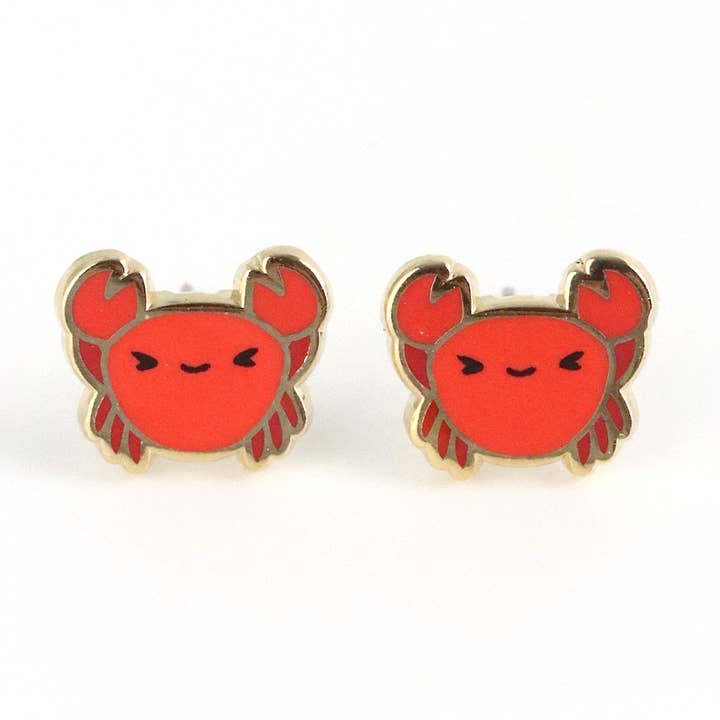 Krabba örhängen för wholesale av LuxCups Creative