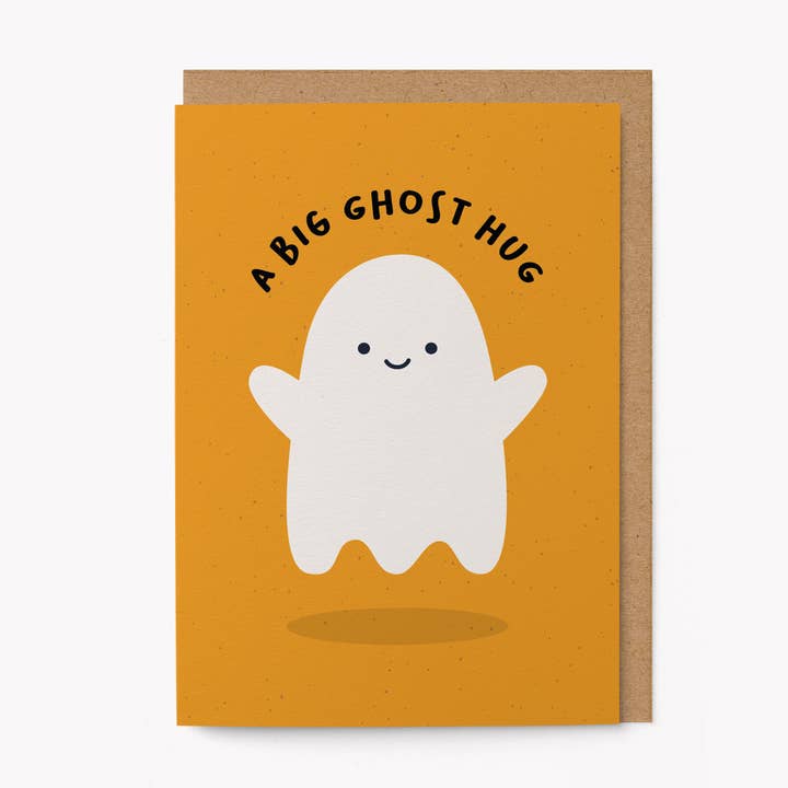 Un gros câlin de fantôme - Carte de vœux - Halloween pour la vente par Graphic Factory