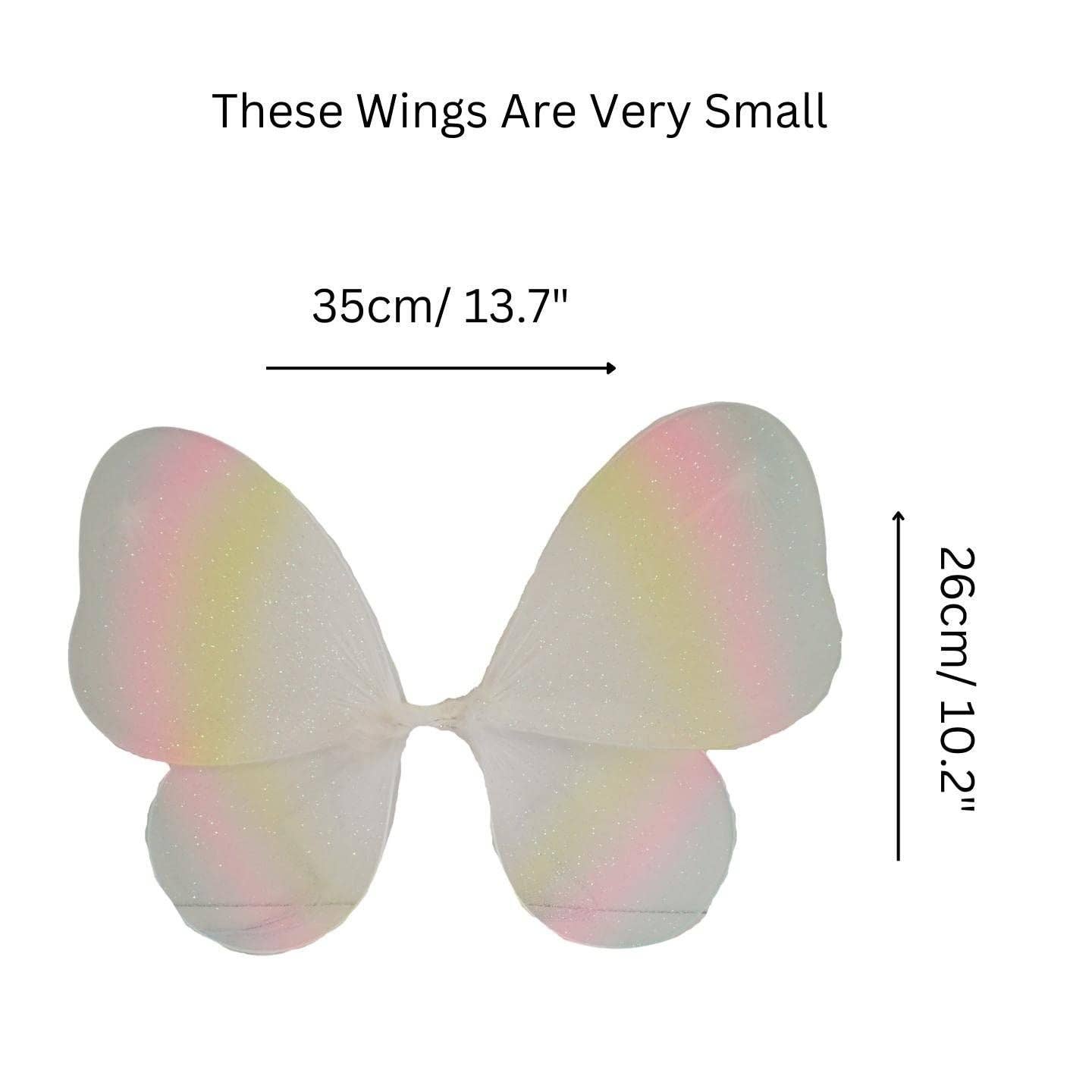 Topkids Accessories - Wholesale Verkleedkleren - Volwassene - Vleugels voor kleine kinderen en peuters, feeënkostuum voor meisjes, engelenkostuum, vlindervleugels, verkleedkleding voor kinderen9