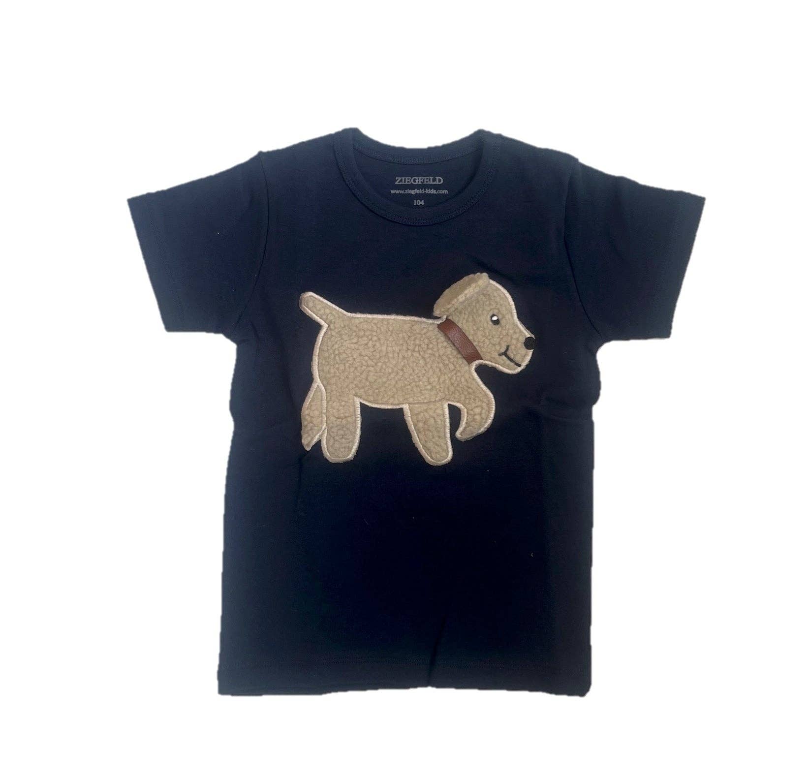 Ziegfeld Kids - Vente T-shirt – enfant - Chemise pour chien BOBBY bleu foncé à manches courtes1