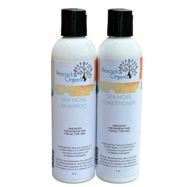 Sea Moss Strengthening Hair care for wholesale by Peacock Organic