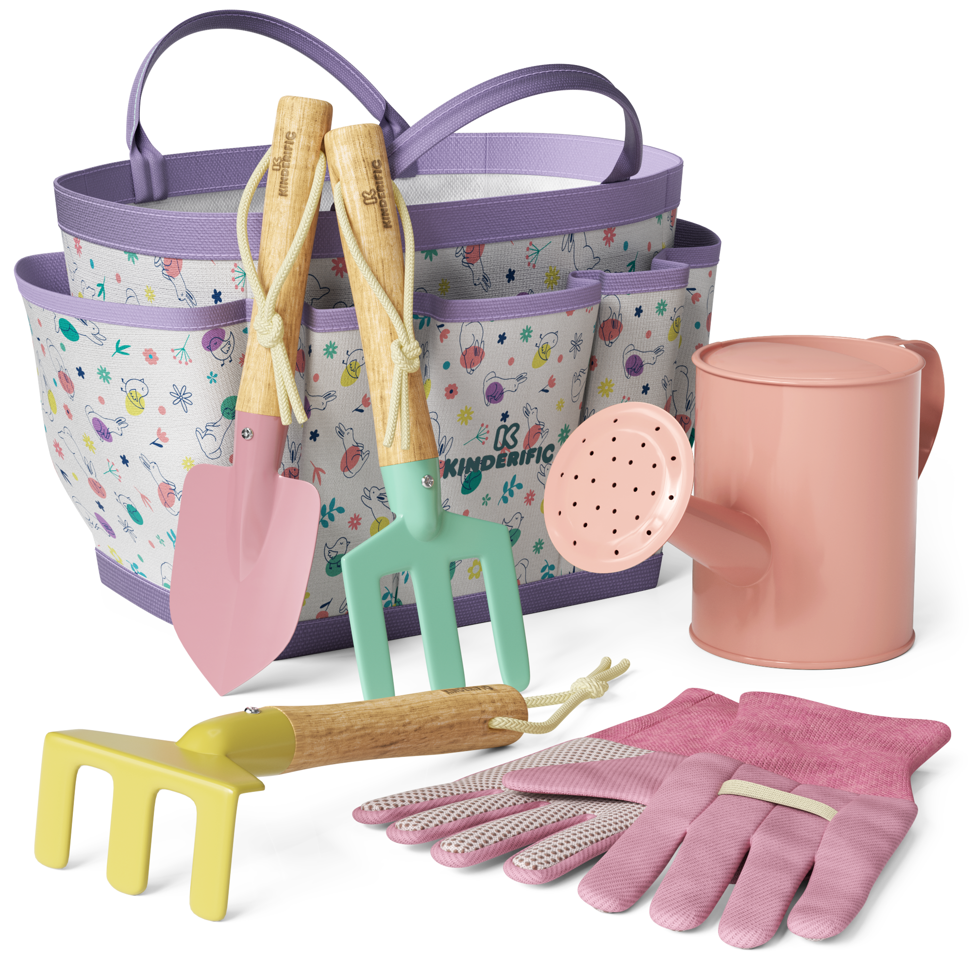 Kook - Wholesale Toy Set - Kids - Kinderific Gardening Set, Tool Kit, Easter, Spring. Age 3+17