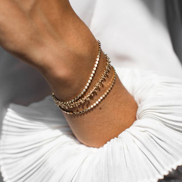Agapée Jewelry - Wholesale Link & Chain Bracelet - Achille Bracelet | Jewelry Gold Gift Waterproof