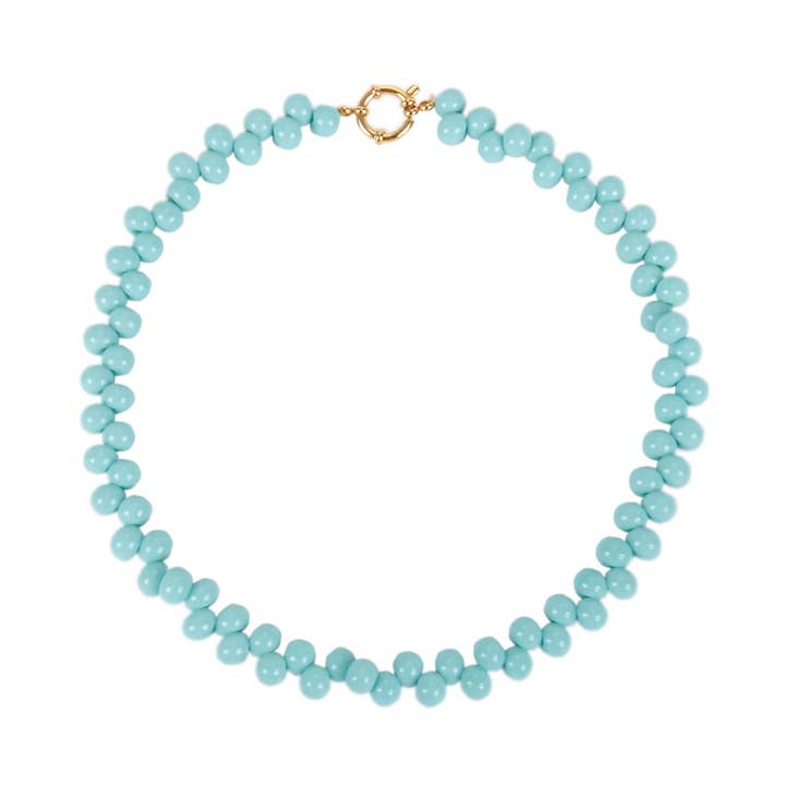 Robin – wholesale Beaded/pearl necklace – Bluebird Necklace0