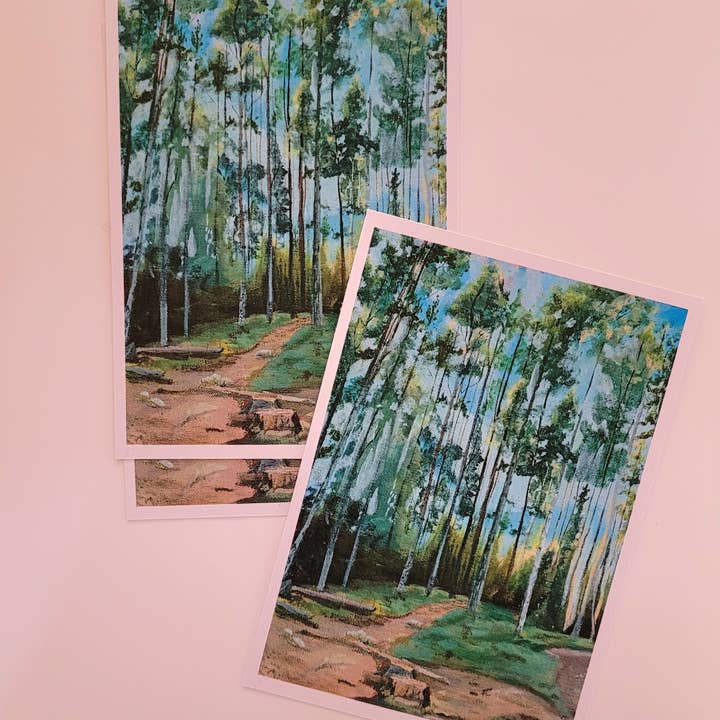 Bosque n.º 2 Tarjeta e impresión para venta al por mayor de Throughnordiceyes