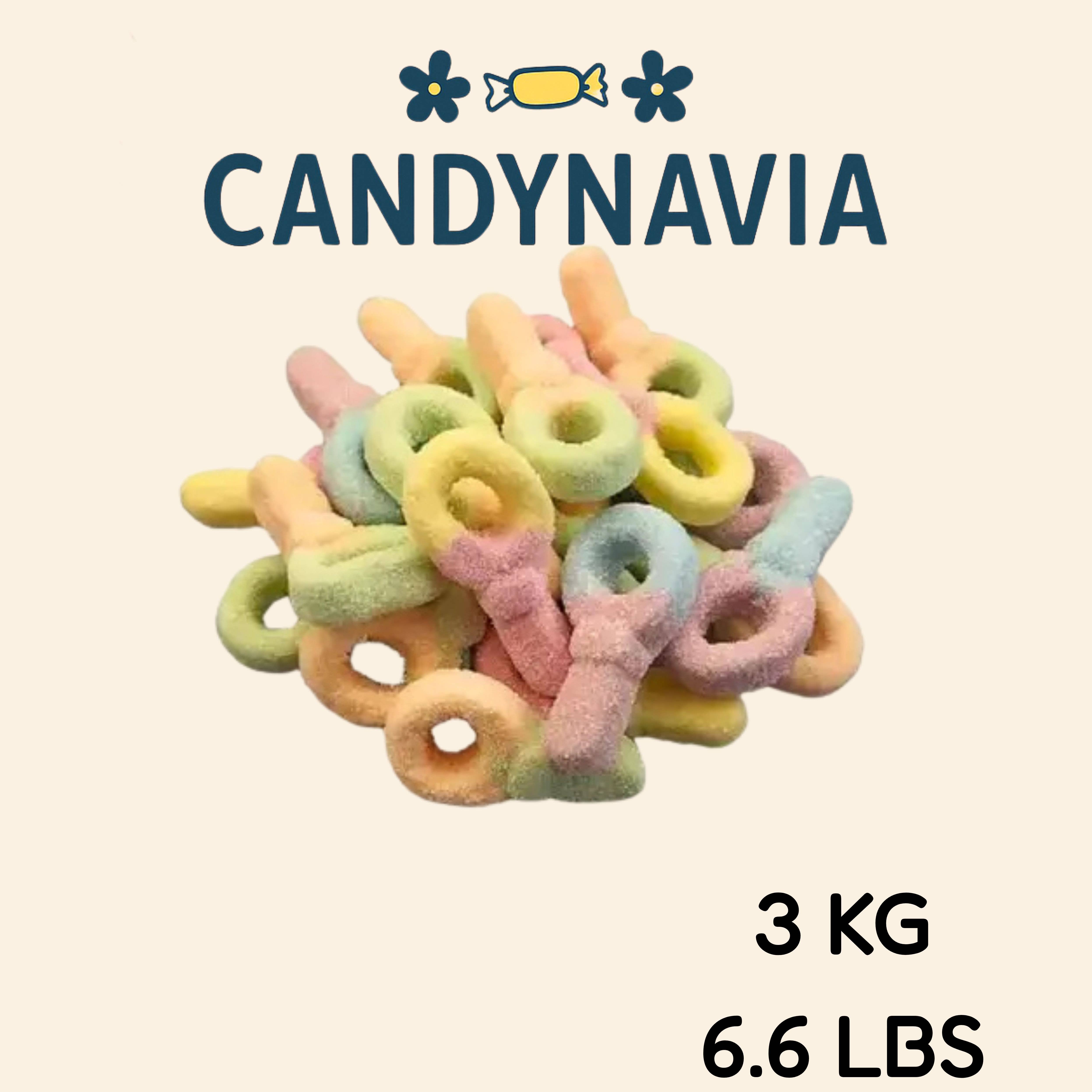 Candynavia - Wholesale Gummy - Swedish Candy - Frisia Sour Foam Dummies2