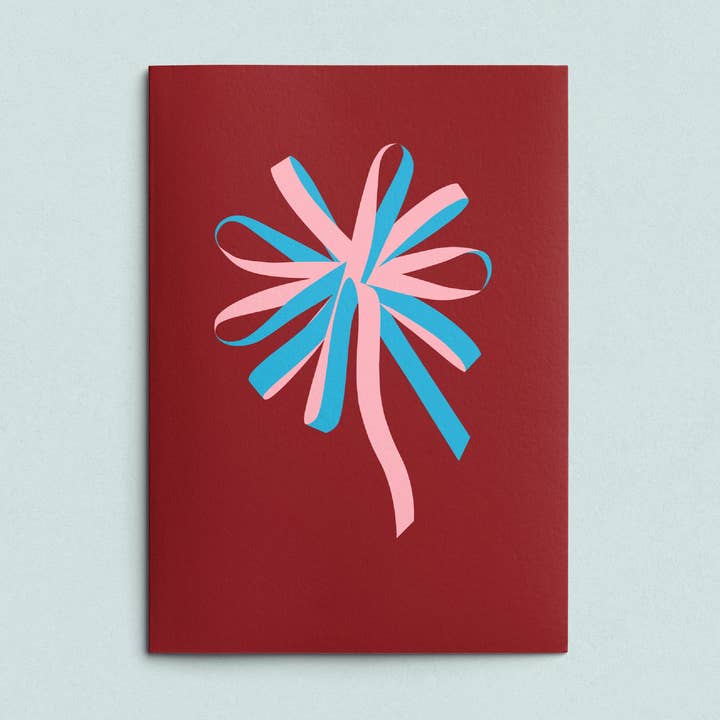 Folded Card | Swirl Candy voor wholesale door Likestationery