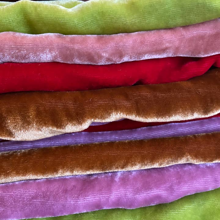 various colors Mini velvet shopper, handbags for wholesale on Faire16