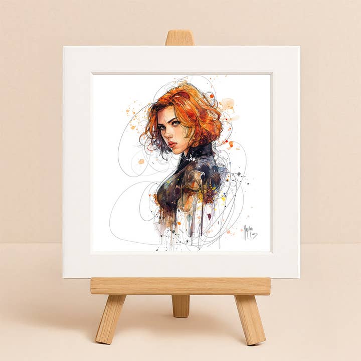 Art Square - Little Versailles Black Widow for wholesale by Murciano Art Gallery