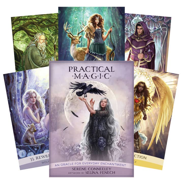 Cardshouse - Wholesale Tarot Cards - Practical Magic Oracle Cards Blue Angel