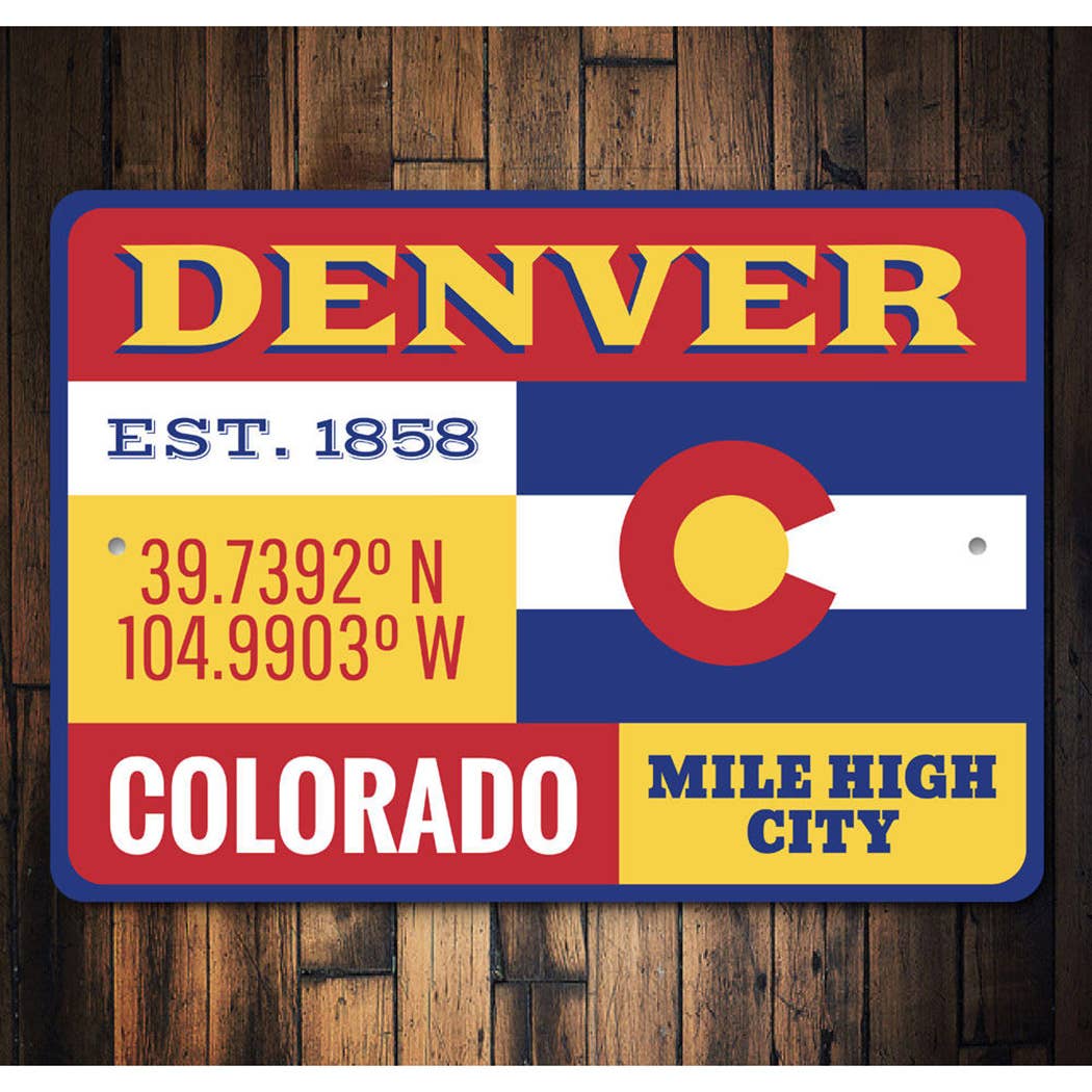 Lizton Sign Shop, Inc – Großhandel Schilder – Denver Colorado Mile High City Schild1