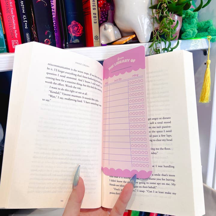 Jollie Ollie Designs - Wholesale Bookmark - Book Rating Paper Bookmark