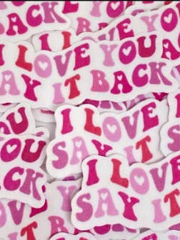 "ILYSB" Sticker "I Love You Say It Back" for wholesale by SkylinnRaeCo