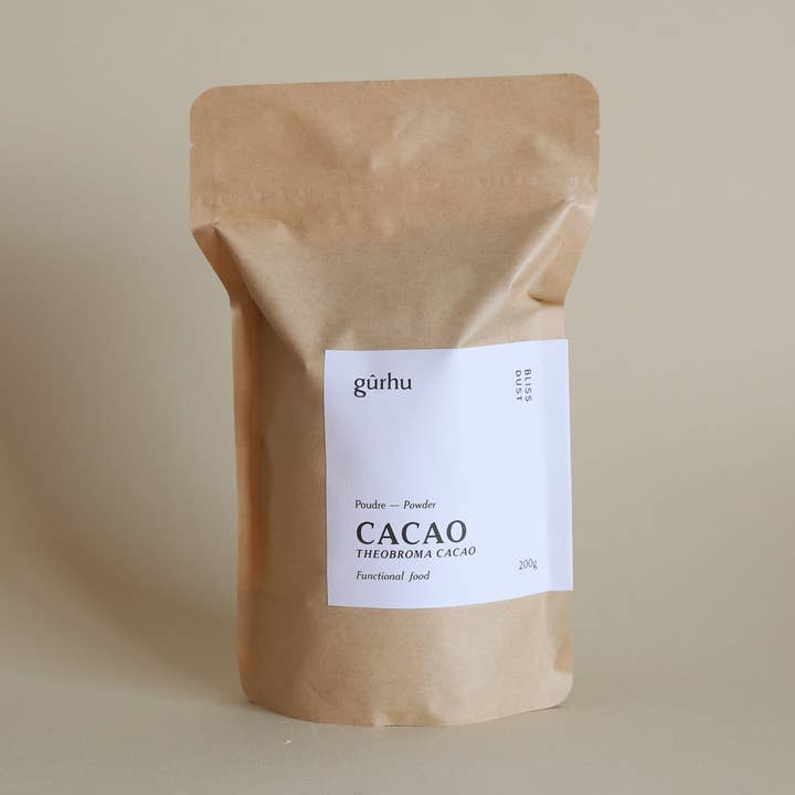 Gûrhu - Vente Poudres protéinées/superaliments - Cacao cru en poudre - Bliss dust0