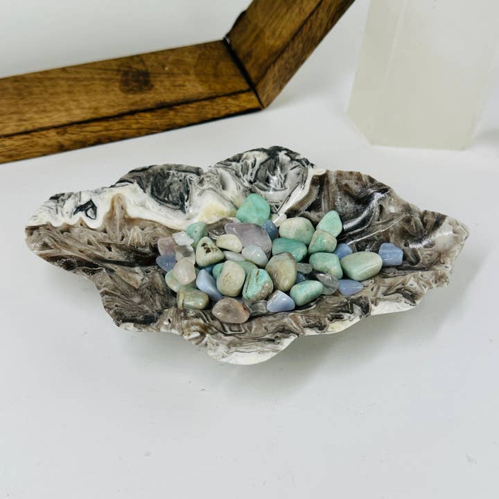 Rock Paradise - Wholesale Decorative Plate/Dish/Bowl - Crystal Mexican Onyx Bowl YOU CHOOSE8