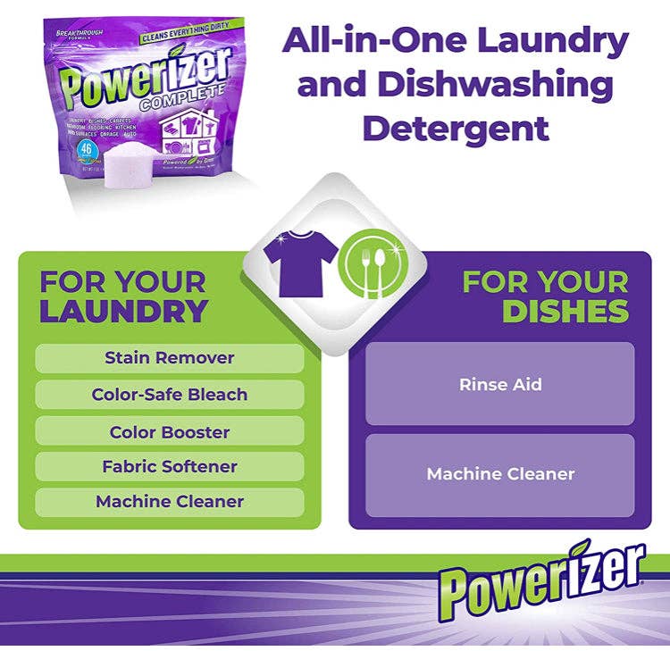 Powerizer - Wholesale Laundry Detergent Powder/Pods - Powerizer Complete Powder Multipurpose Detergent, 6.5lbs7