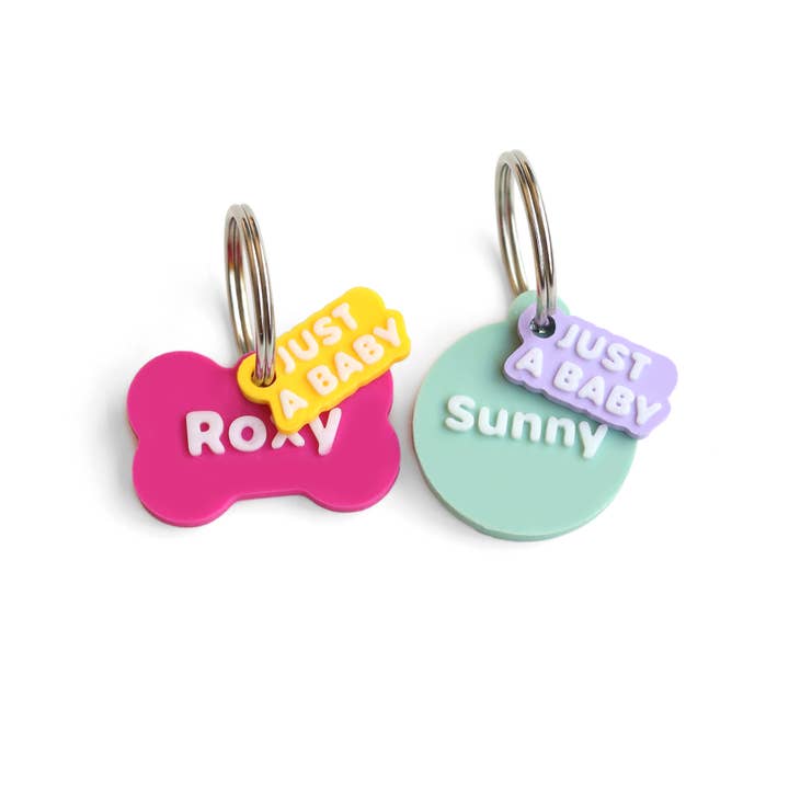 GoodPaws Co - Wholesale Pet collar charm – Cat/dog - Just A Baby, Mini Pet Collar Charms3