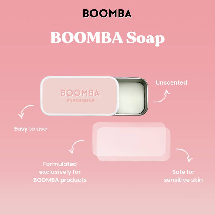 BOOMBA - Wholesale Bar Soap - BOOMBA Paper Soap
