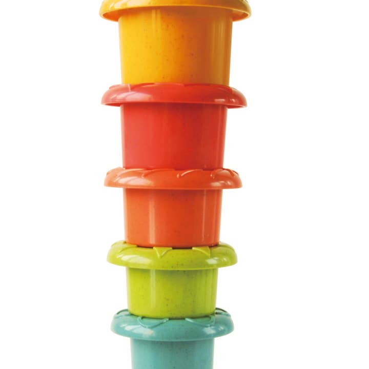 Speedy Monkey - Wholesale Stacking Rings Game - Baby - Rainbow Stackers - TOLO1
